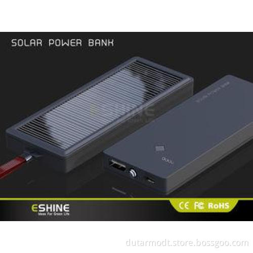 camping Solar power bank , waterproof solar charger for bus